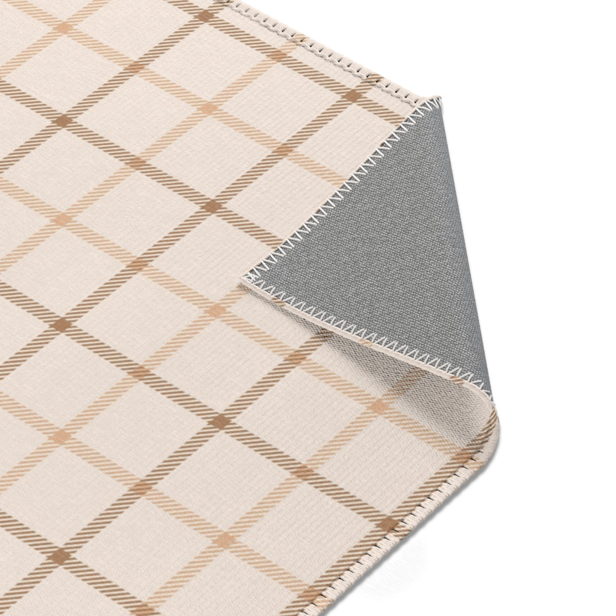 Kids Rug | Chestnut Grid