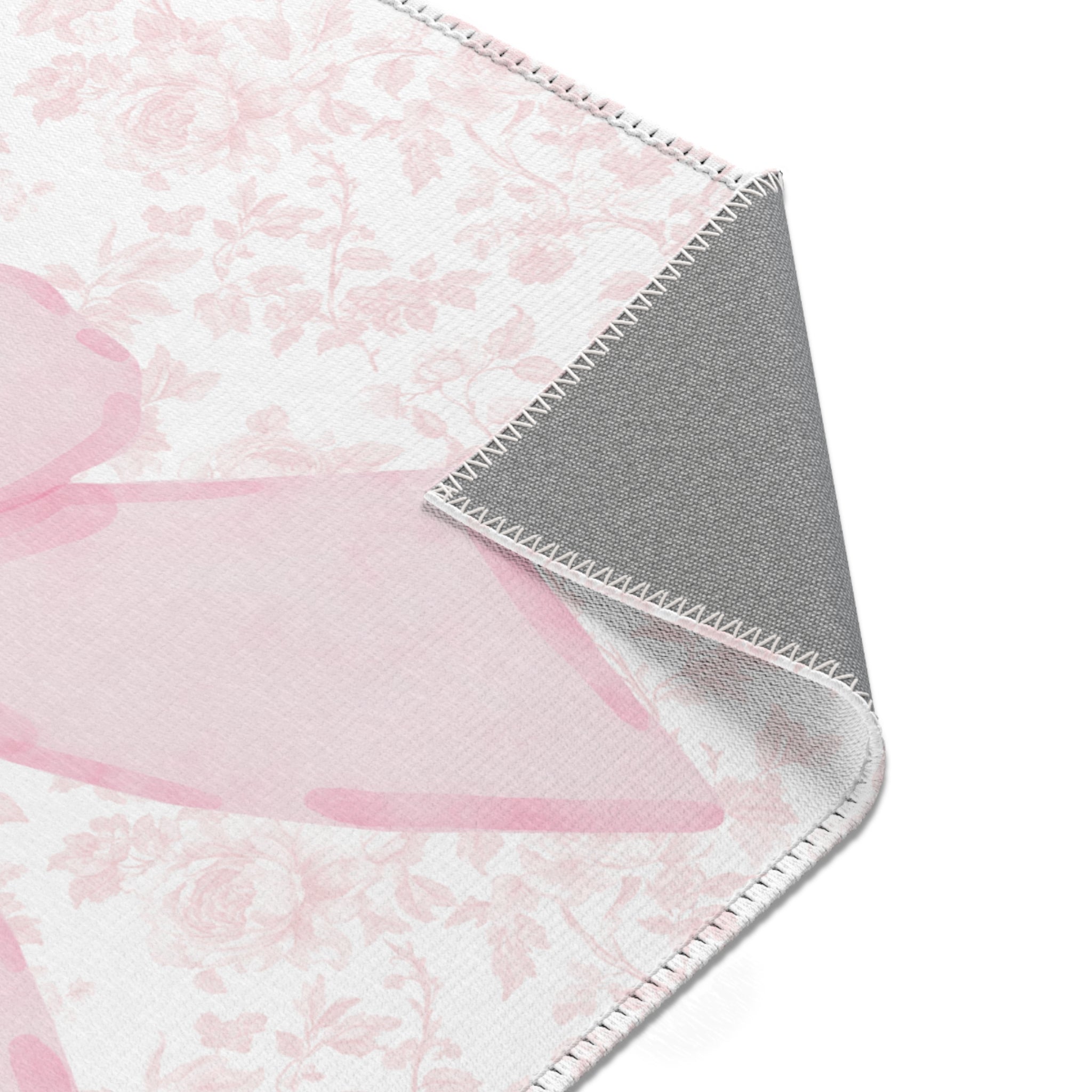 Fancy Bow Nursery Rug