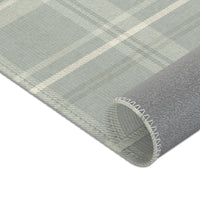 Kids Rug | Classic Plaid Sage