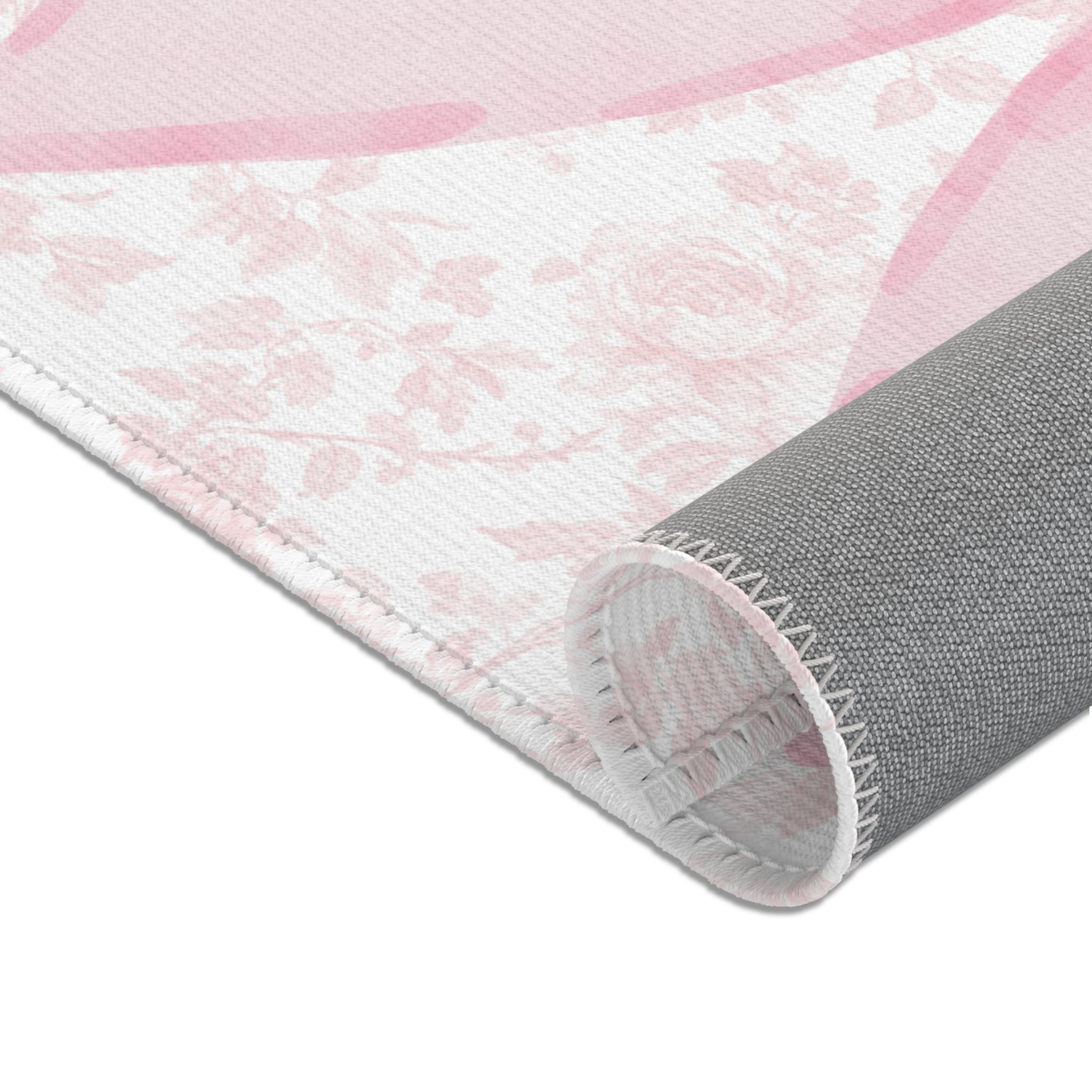 Fancy Bow Nursery Rug