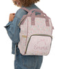 Backpack Diaper Bag | Garden Ribbon