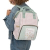 Backpack Diaper Bag | Tulip Meadow Gingham
