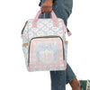 Backpack Diaper Bag | Preppy Heirloom Crest