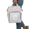 Backpack Diaper Bag | Preppy Heirloom Chinoiserie