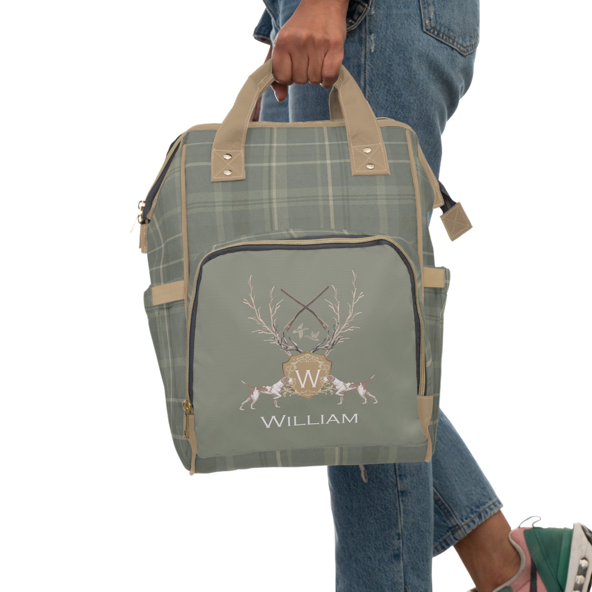 Backpack Diaper Bag | Antler Crest