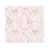 Crib Sheet | Coquette Bow Floral