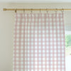 Curtain Panel | Gingham in Cottage Rose