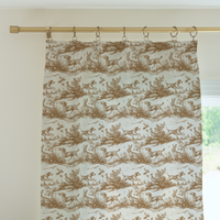 Curtain Panel | Hunting Toile Tobacco