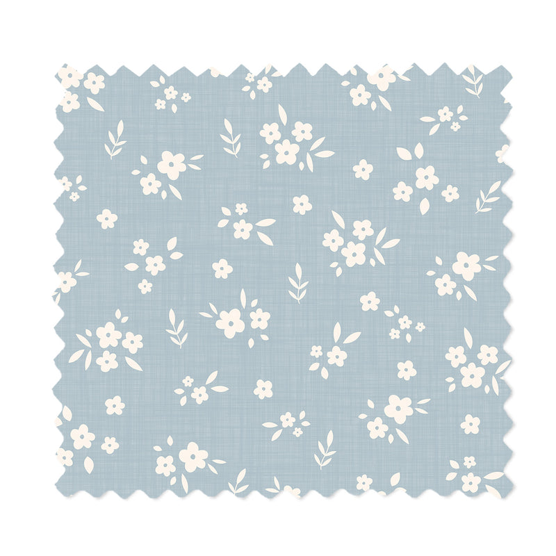 Ditzy Floral Soft Chambray Swatch
