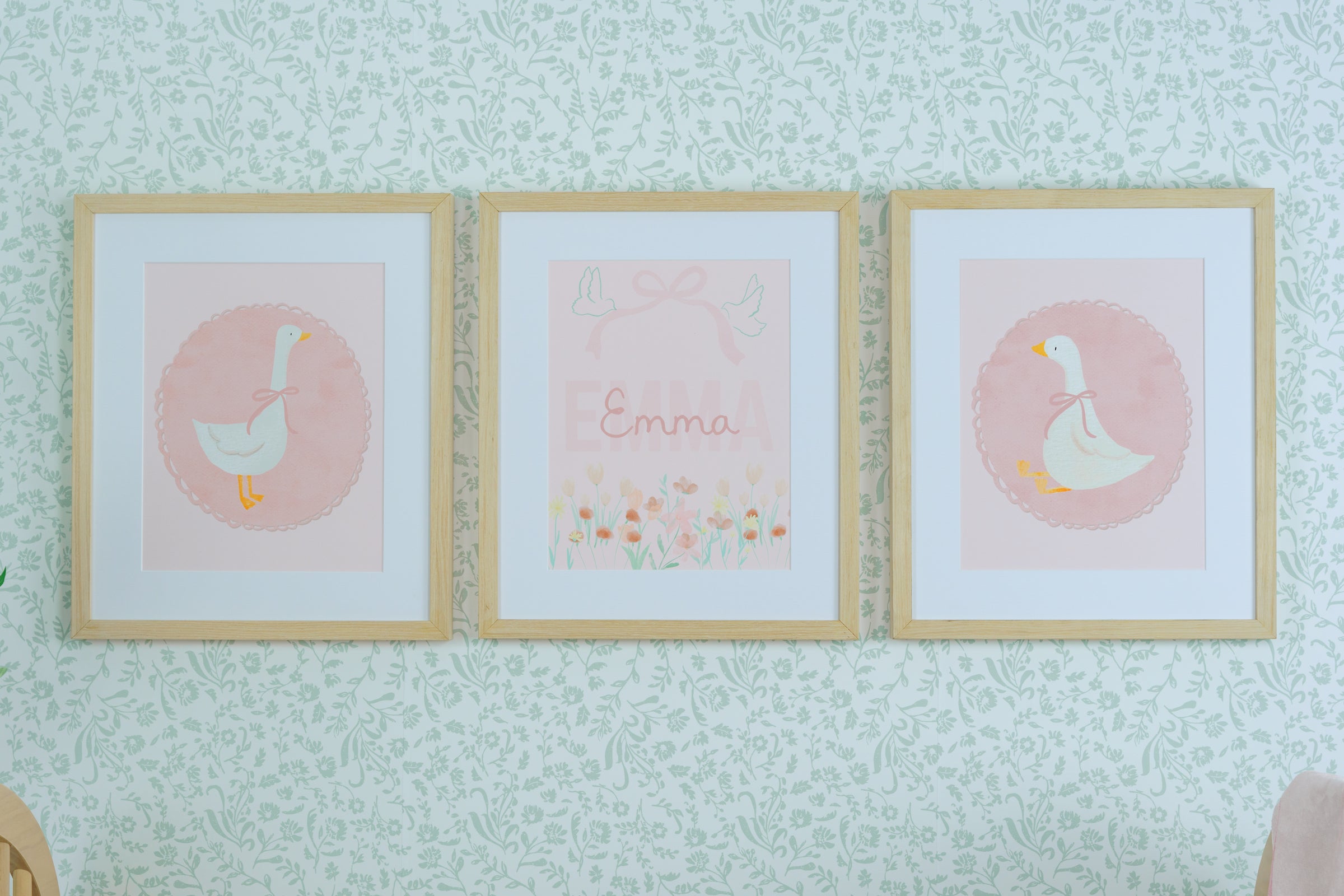 Nursery Art Trio | Primrose Cottage