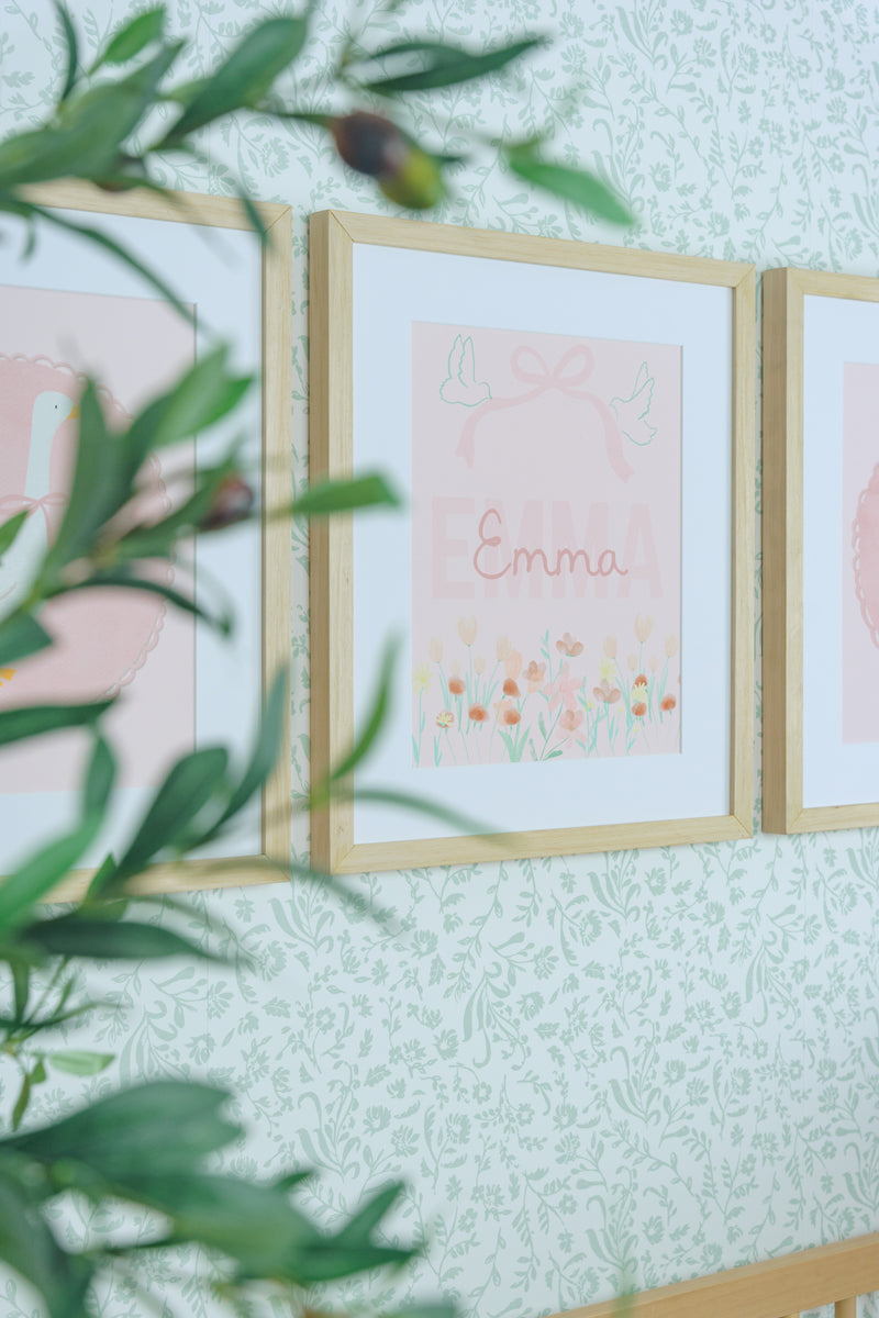 Nursery Art Trio | Primrose Cottage