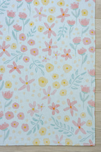 Kids Rug | Spring Floral on Cream