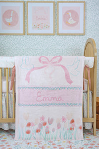 Minky Blanket | Ribbons & Wildflowers