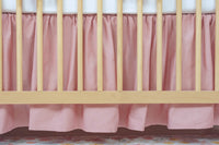 Crib Bedding Set | Rose Chambray