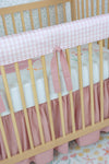 Crib Bedding Set | Rose Chambray