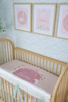 Personalized Crib Sheet | Blushing Goose Garden