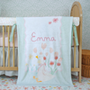 Minky Blanket | Tulip Meadow Goose