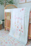 Crib Bedding Set | Ditzy Floral Sunset