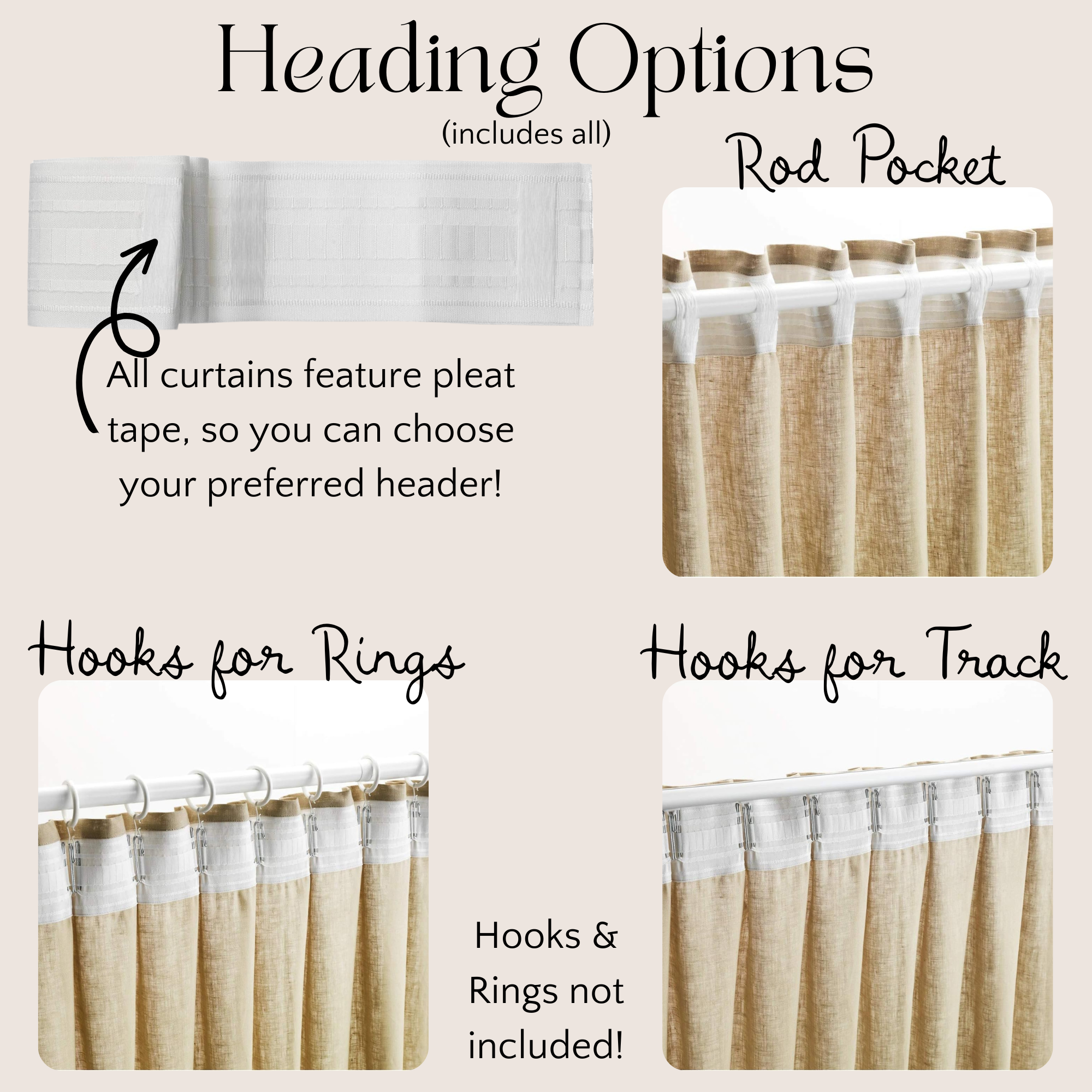 Curtain Panel | Goosey Garland