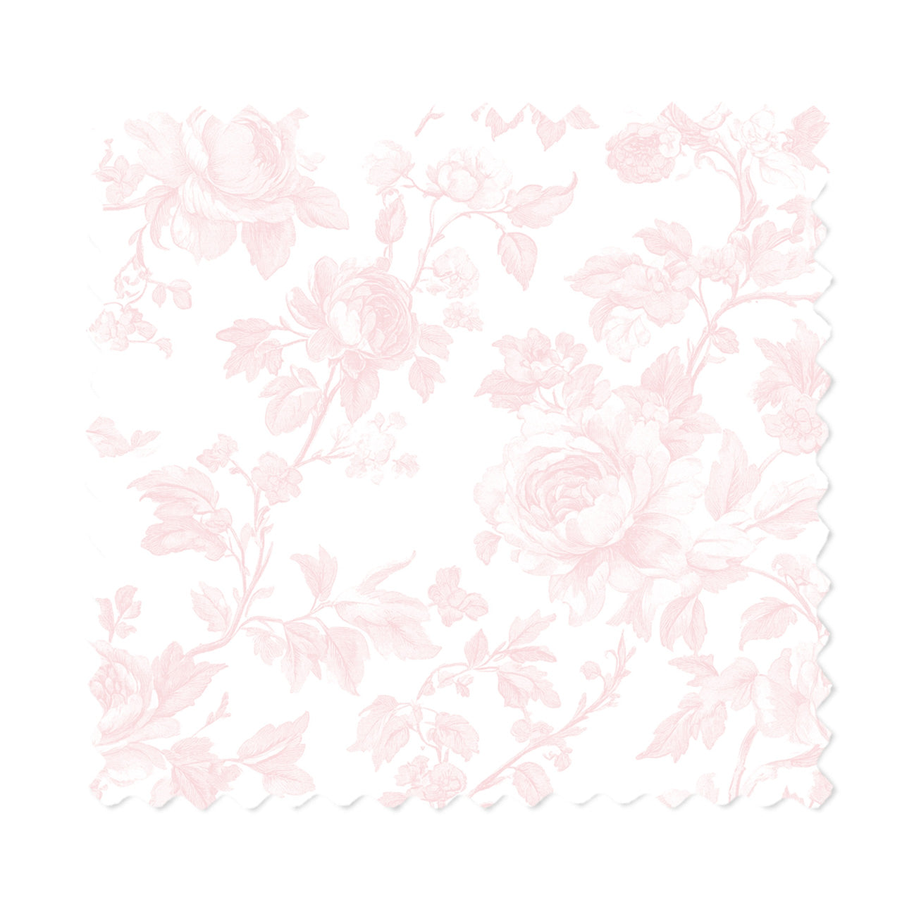 Ruffled Crib Skirt | Fancy Pink Toile