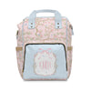 Backpack Diaper Bag | Preppy Heirloom Chinoiserie
