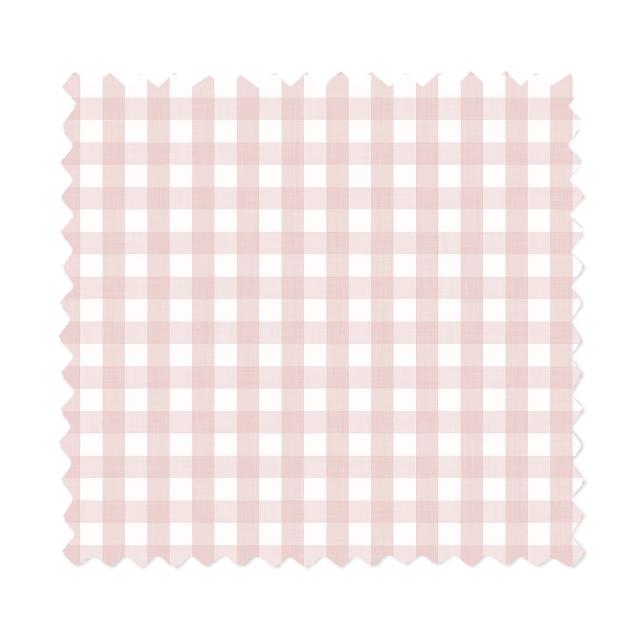 Curtain Panel | Gingham in Cottage Rose