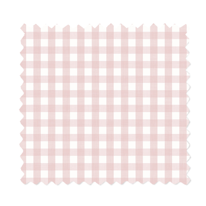 Curtain Panel | Gingham in Cottage Rose