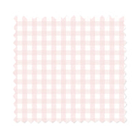 Crib Sheet | Gingham in Petal Pink