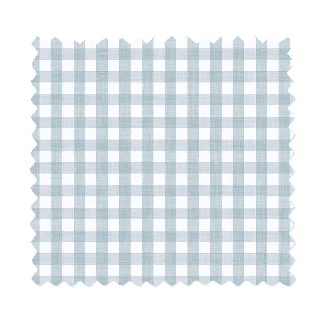 Curtain Panel | Gingham in Soft Chambray