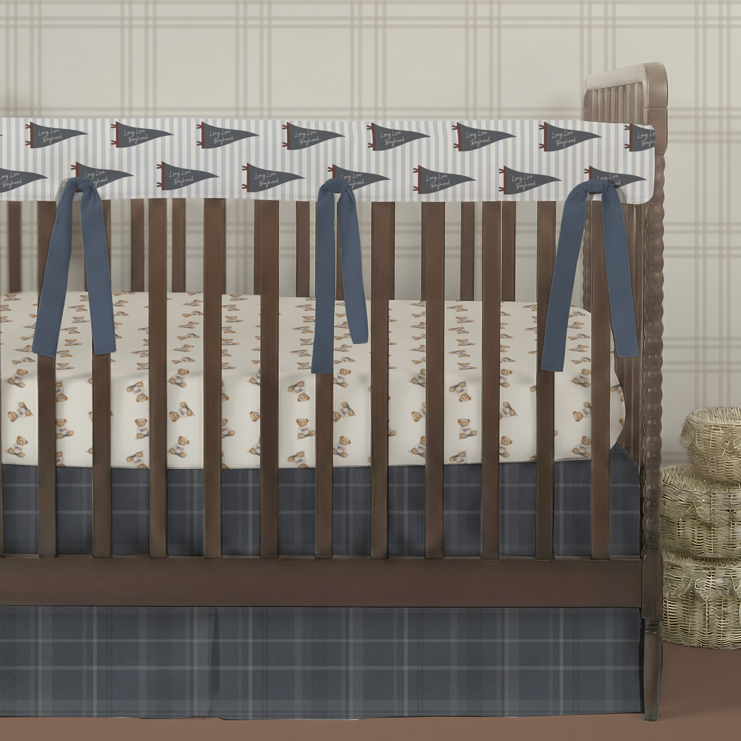 Crib Sheet | Heirloom Teddy