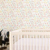 Peel & Stick Wallpaper | Spring Floral in Cream