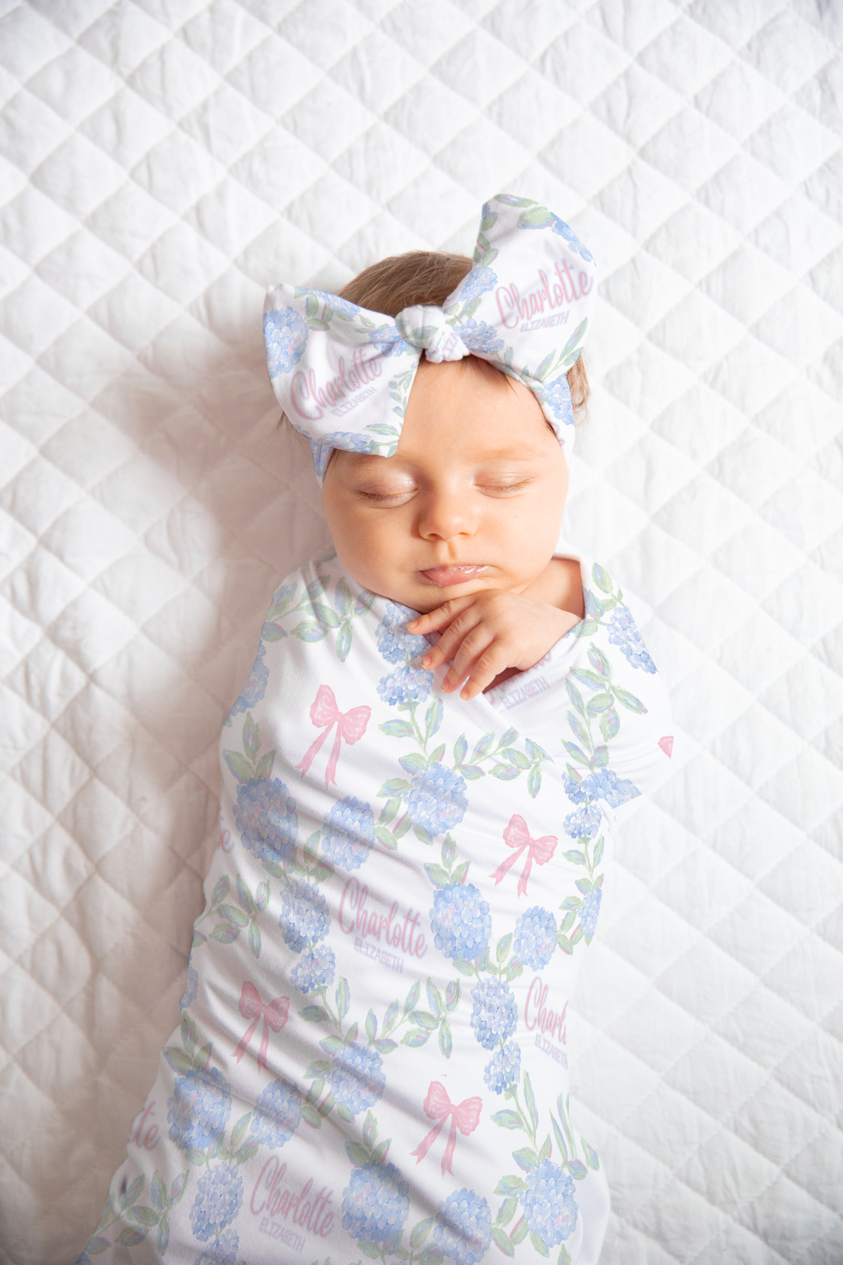 Swaddle Set | Bow & Bloom
