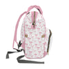Fancy Bow Personalized Backpack Diaper Bag