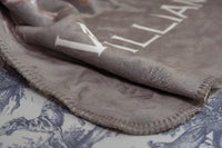 Sherpa Minky Blanket | Antler Crest