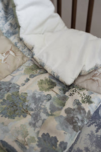 Organic Cotton Baby Quilt | Heritage Crest