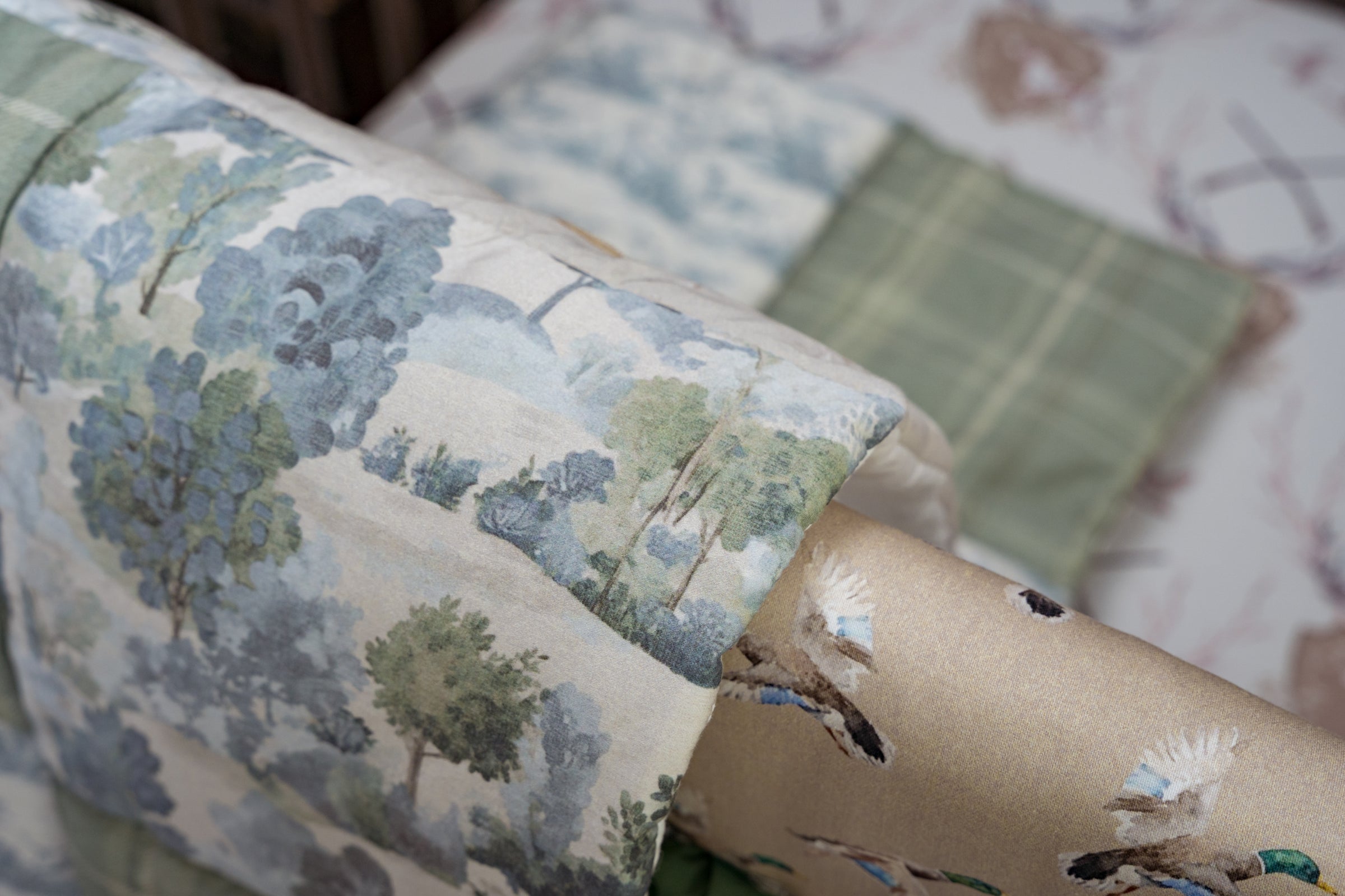 Organic Cotton Baby Quilt | Heritage Crest