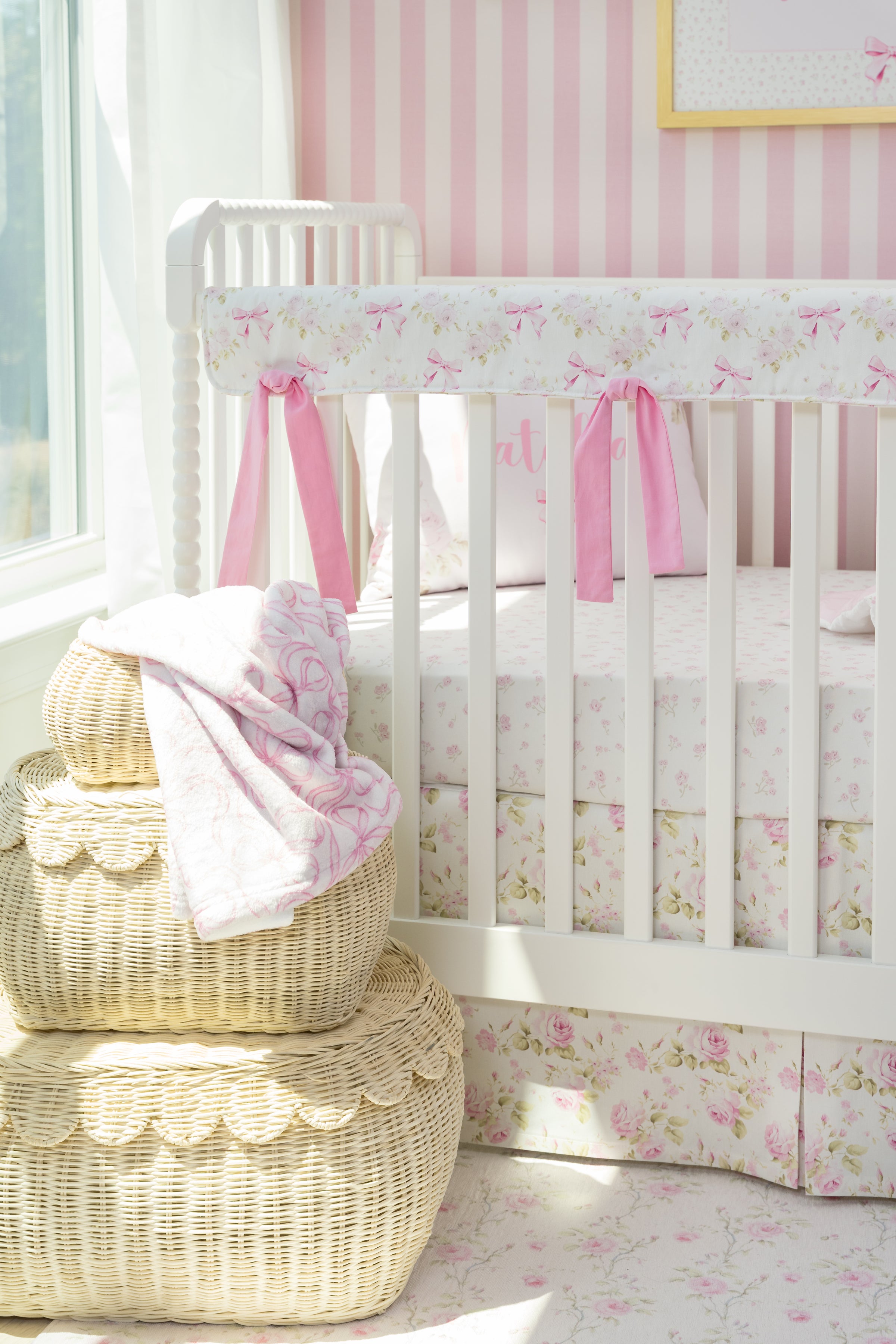 Kids Rug | Rose Trellis