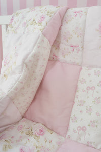 Organic Cotton Baby Quilt | Garden Party