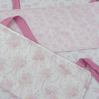 Crib Rail Cover | Pretty Please + Pink Parlor Toile