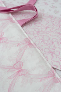 Crib Rail Cover | Pink Promise + Pretty Bows