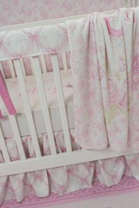 Minky Blanket | Pink Parlor Monogram