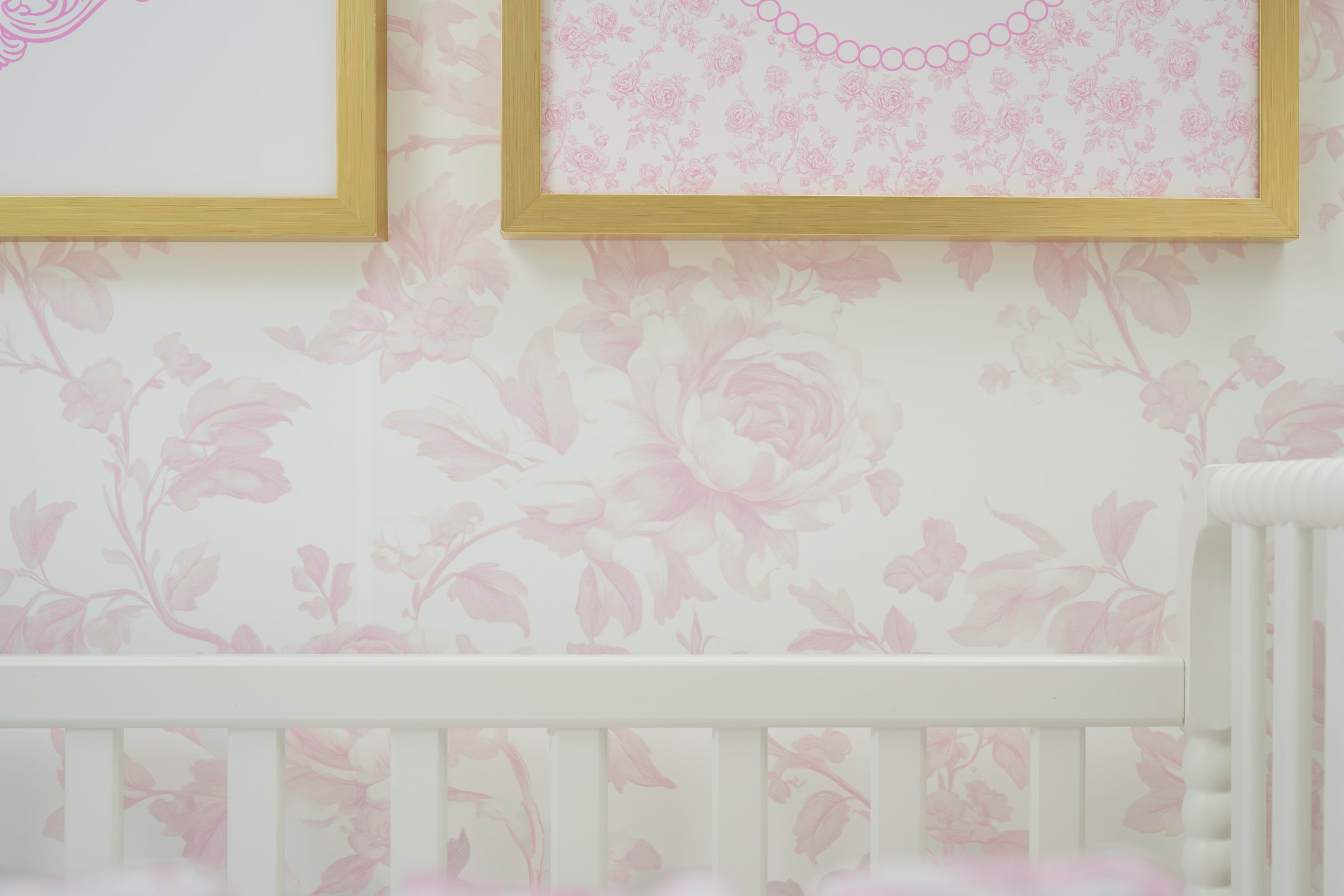 Peel & Stick Wallpaper | Fancy Pink Toile