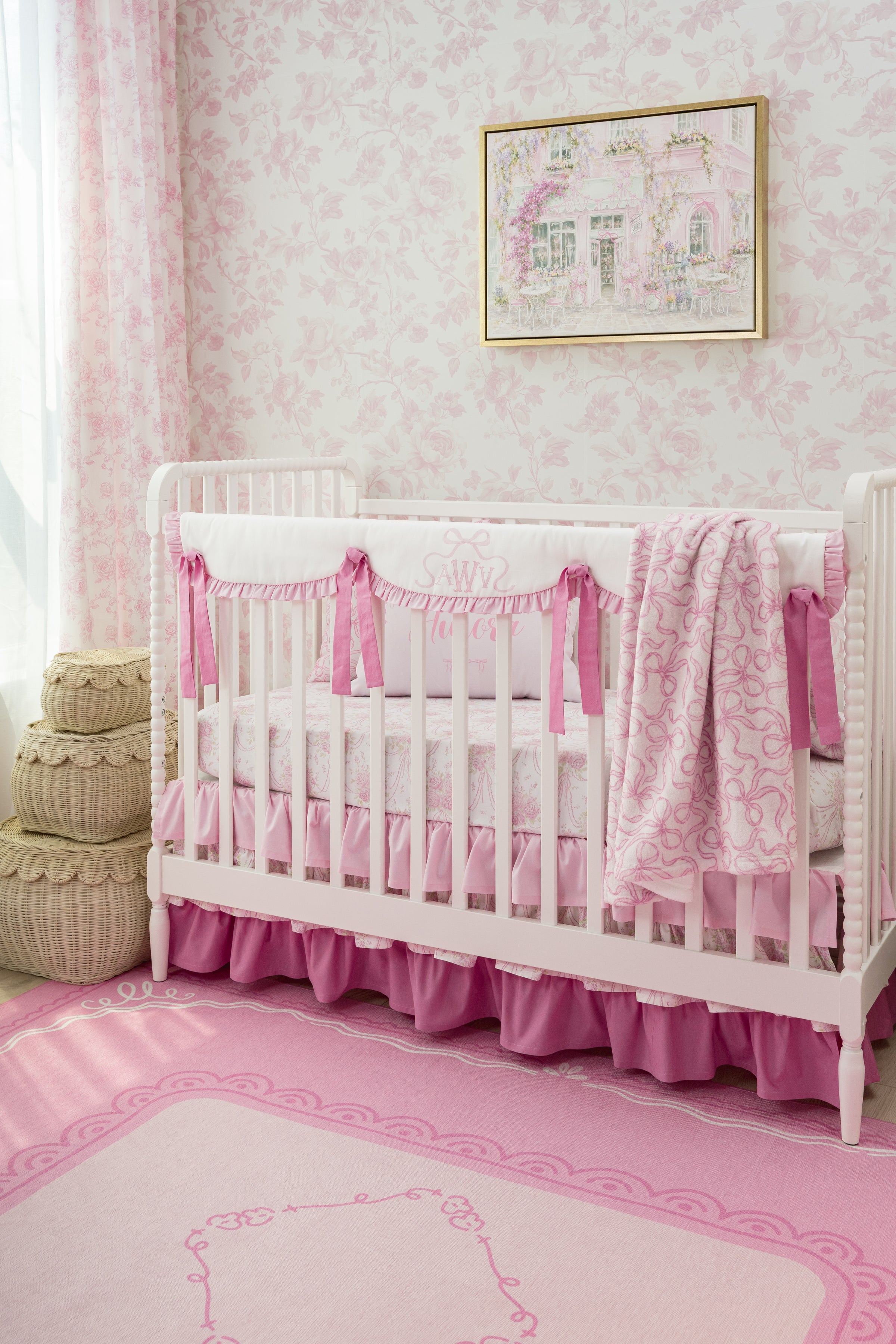 Canvas Nursery Art | Rosette Row