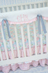 Crib Sheet | Hydrangea Bow