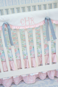 Crib Sheet | Hydrangea Bow