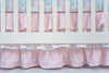 Crib Bedding Set | Scalloped Preppy Heirloom