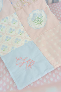 Organic Cotton Baby Quilt | Preppy Heirloom