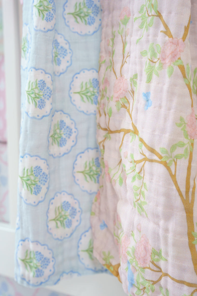 Muslin Blanket | Chinoiserie Garden