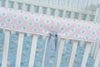 Crib Rail Cover | Chinoiserie Garden + Pink Hydrangea Medallion