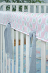 Crib Bedding Set | French Blue Floral